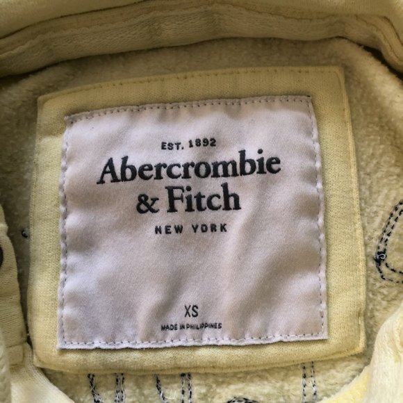 Abercrombie and Fitch yellow fade hoodie - Picture 3 of 3
